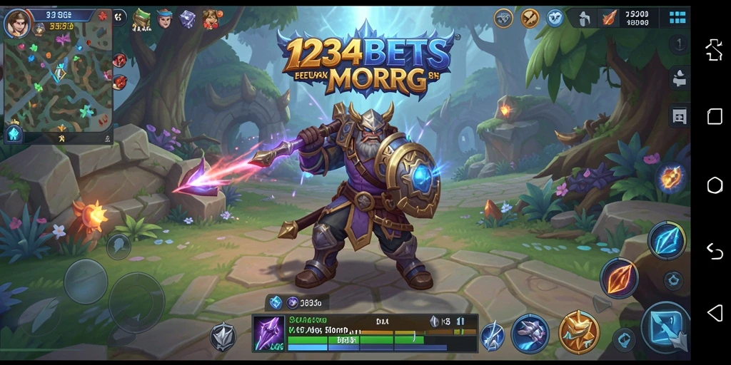Gameplay 1234BETS yang menampilkan pertempuran seru di dunia MMORPG.