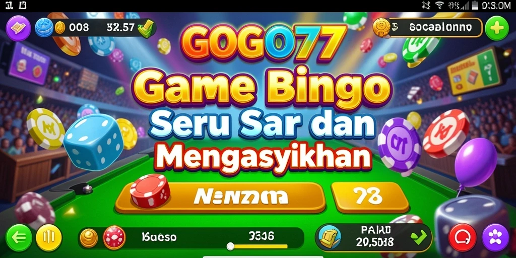 Tangkapan layar dari gameplay GOGO77 menunjukkan keseruan bermain Bingo.