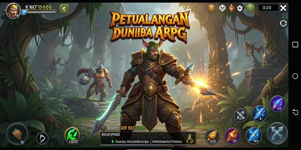 Screenshot KPK100 menunjukkan aksi pertempuran yang mendebarkan.