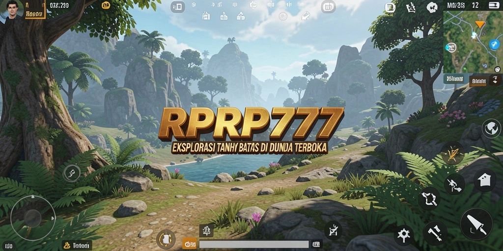 Screenshot RPRP777 menampilkan gameplay open world yang mendebarkan.