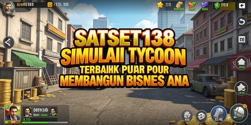 Tampilan screenshot gameplay SATSET138 yang menampilkan strategi bisnis yang menarik.