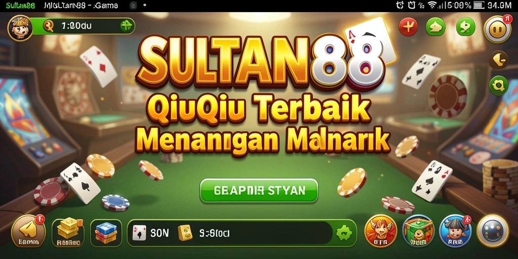 Tampilan gameplay QiuQiu yang seru di SULTAN88.
