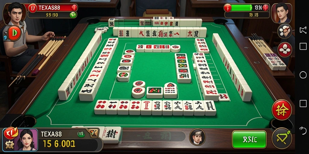Tampilan gameplay yang menantang dan menarik di TEXAS88.