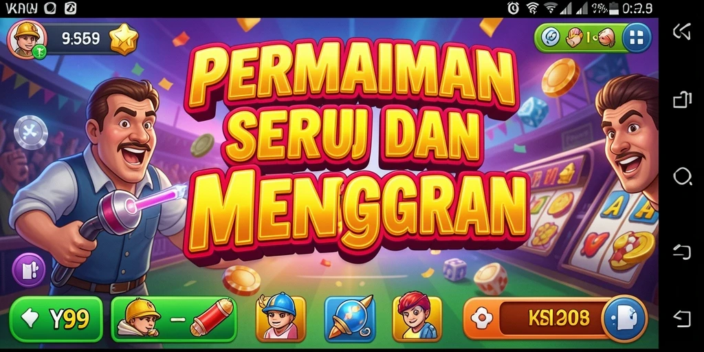 Screenshot Y89 menampilkan gameplay Bingo yang seru dan interaktif.