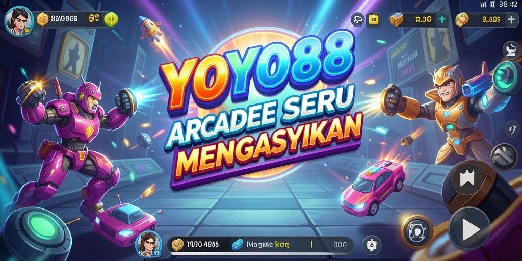 Tampilan gameplay seru dari YOYO88 dengan berbagai level menantang.